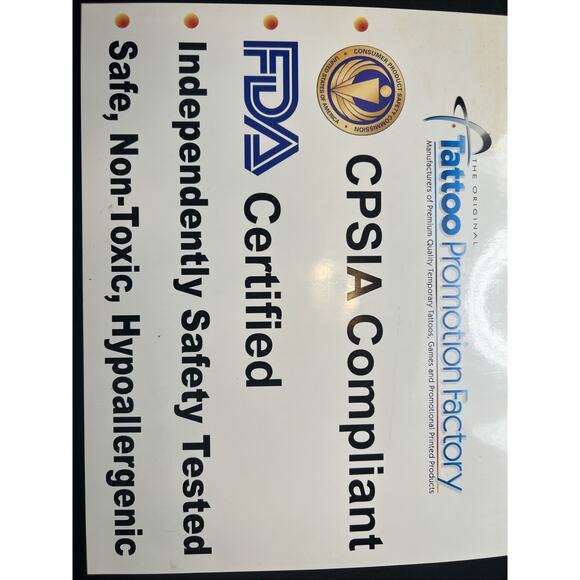 2007 Ben & Jerry's Ice Cream Milk Temporary Tattoos Vintage Cow Tattoo 6 Pages - Picture 6 of 6